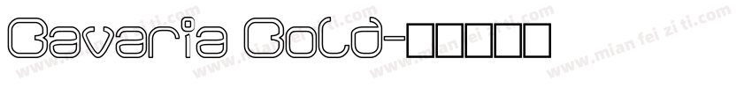 Bavaria Bold字体转换